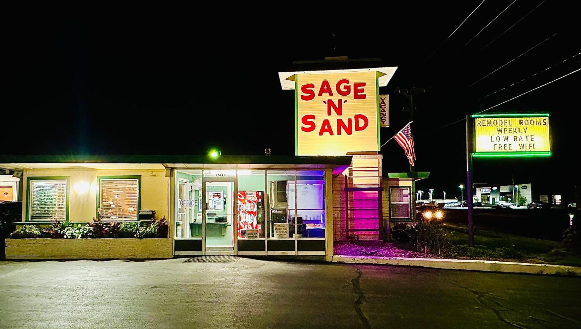موسيس ليك Sage N Sand Motel المظهر الخارجي الصورة