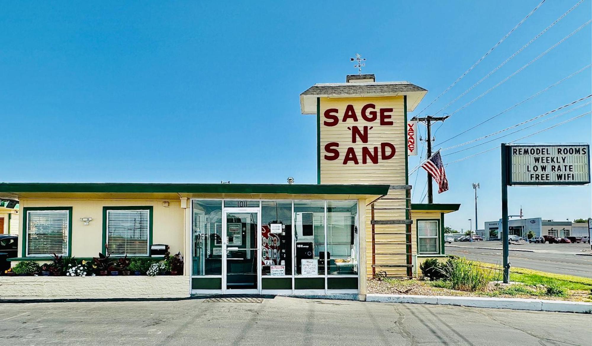 موسيس ليك Sage N Sand Motel المظهر الخارجي الصورة